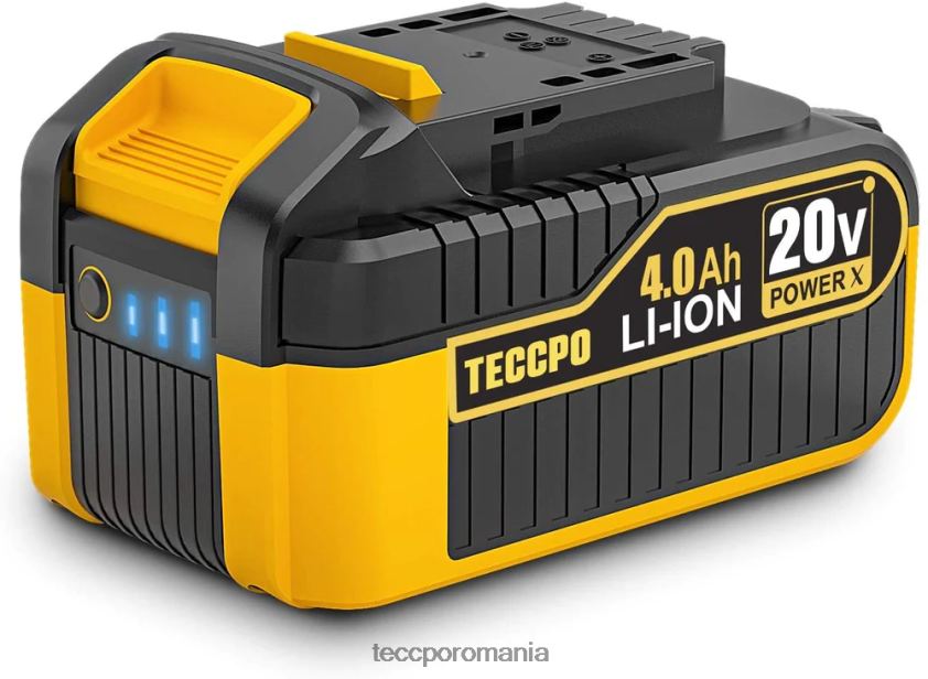 TECCPO 20/18v max 4,0 ah litiu-ion acumulator mare capacitate VF0BR67 accesorii