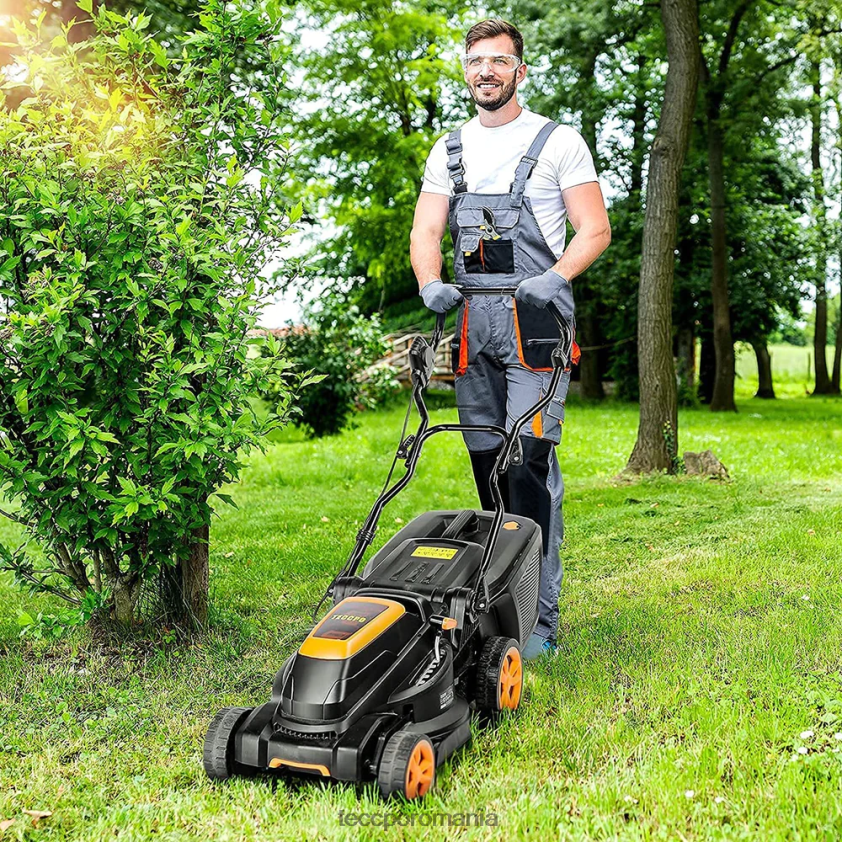 TECCPO Mașină de tuns iarba fără fir de 40 V VF0BR59 îngrijirea grădinii