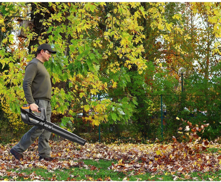 TECCPO Suflantă de frunze fără perii de 40 V VF0BR58 îngrijirea grădinii